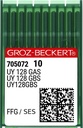 Aiguilles UY 128 GAS FFG / SES Groz-Beckert (x10 aiguilles)