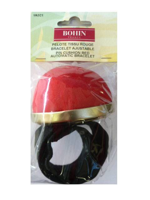 Pelote rouge bracelet ajustable souple BOHIN