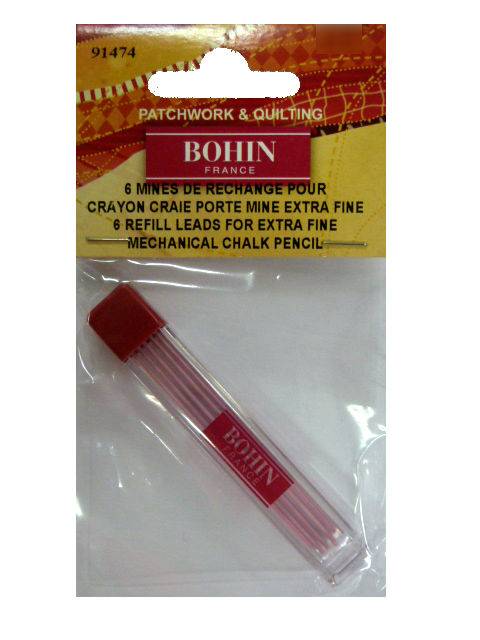 Mines de rechange pour crayon craie porte mine extra fine BOHIN