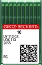 Aiguilles UY 113 GS RG Groz-Beckert (x10 aiguilles)