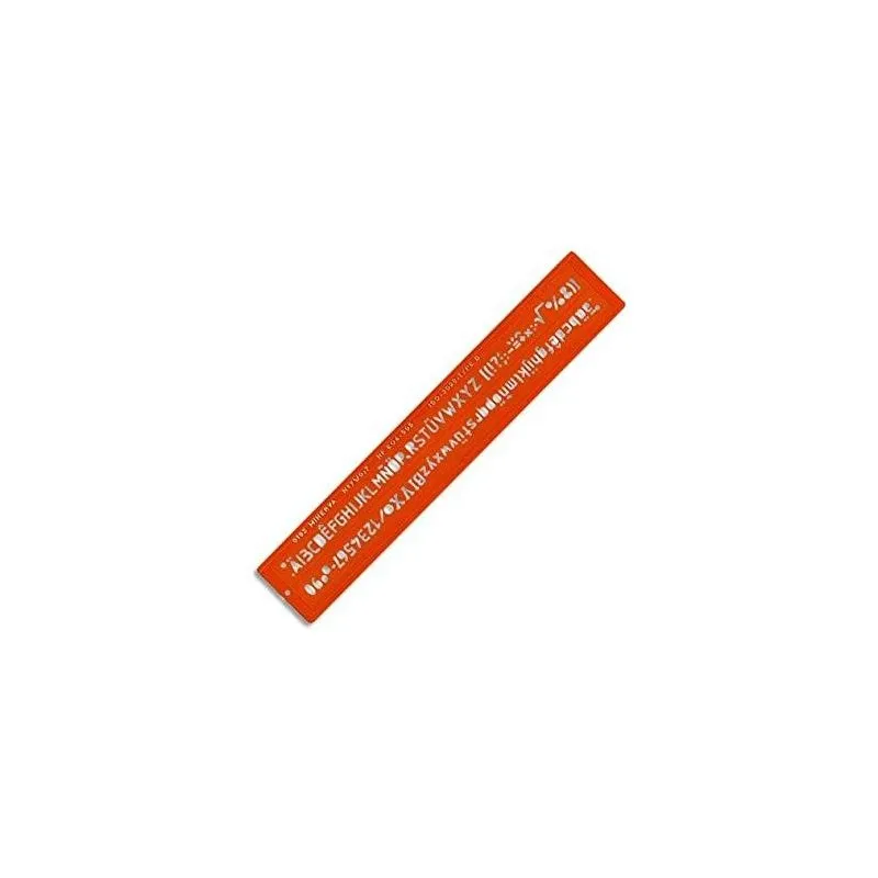Trace lettre - Norme ISO