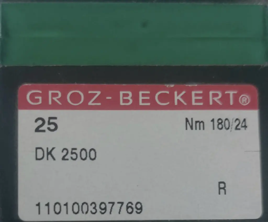 Aiguilles DK 2500 R machine a coudre industrielle TITAN  (X25 aiguilles)