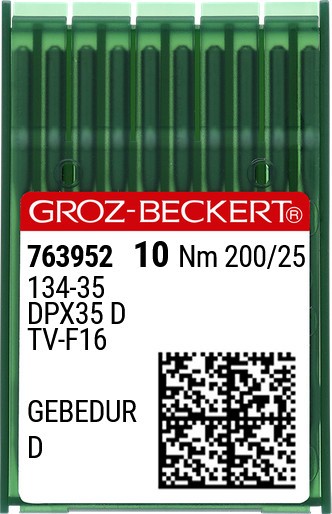 Aiguilles 134-35 D GEBEDUR Groz-Beckert (x10 aiguilles)