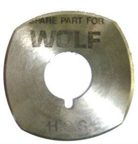 Lame WOLF PUP 4 pans Ø52.5mm
