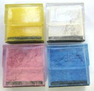 Recharge traceur a poudre (Bleu - Rouge - Jaune - Blanc)