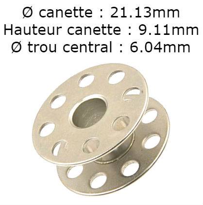 Canette a trou JUKI DDL8700 -DDL900A-DDL9000B réf 22932909