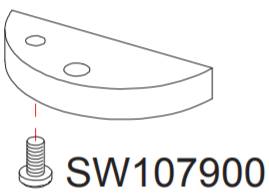 Vis support contre lame RASOR SW107900