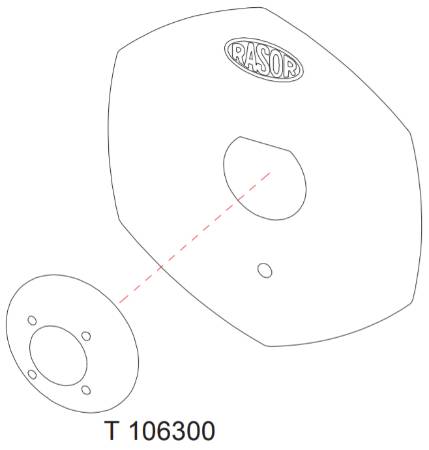 Vis serrage lame RASOR T106300