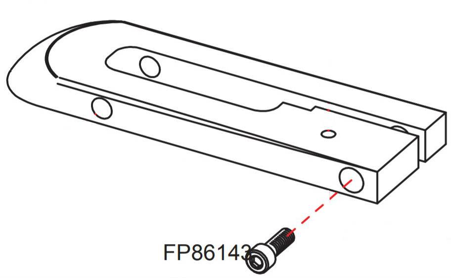 Vis semelle 18mm RASOR FP86143