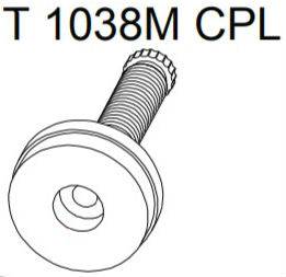 Meule complète D100 RASOR T1038MCPL
