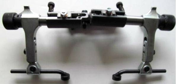 Guide bord escamotable gauche et droite avec entretoise double