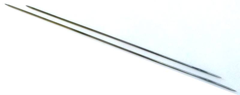 Carrelet / aiguille droite 2 pointes C5076 VERGEZ BLANCHARD