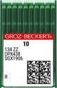 Aiguilles 134 ZZ R Groz-Beckert (x10 aiguilles)