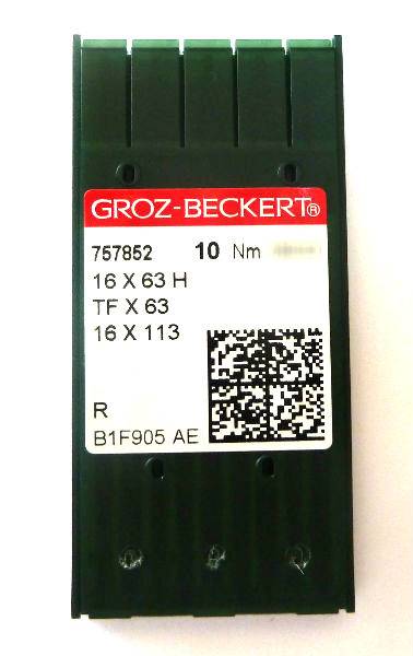Aiguilles pour machine a coudre industrielle 16x63H / 16x113 GROZ-BECKERT