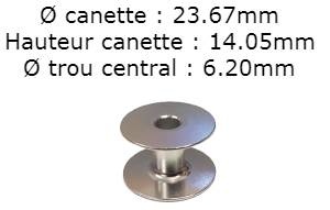 Canette JUKI LK1900 / AMS210 réf B1806210D00