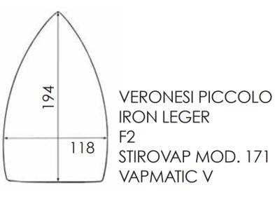 Semelle téflon IRON LEGER / VERONESI P / VAPMATIC V