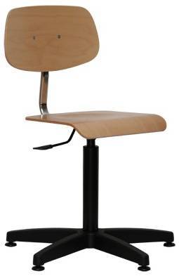 Siège d'atelier BOIS "gamme éco" modèle C