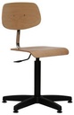 Siège d'atelier BOIS "gamme éco" modèle C