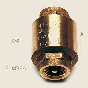 Soupape anti-retour femelle / femelle 3/8" EUROPA