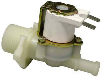 Soupape / Electrovanne eau 3/4" droite mâle