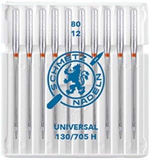 Aiguilles universal 130/705 H Ø80 SCHMETZ (x10 aiguilles)