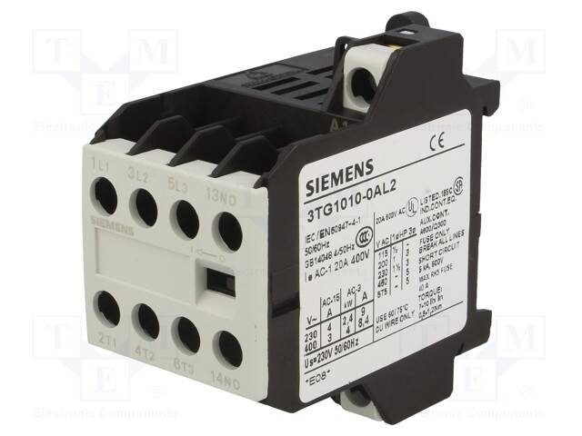 Contacteur / relais SIEMENS A0138 pour COMEL FB/F