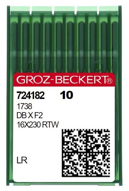 Aiguilles 16X231/1738 / DBX1 LR GROZ-BECKERT (x10 aiguilles)