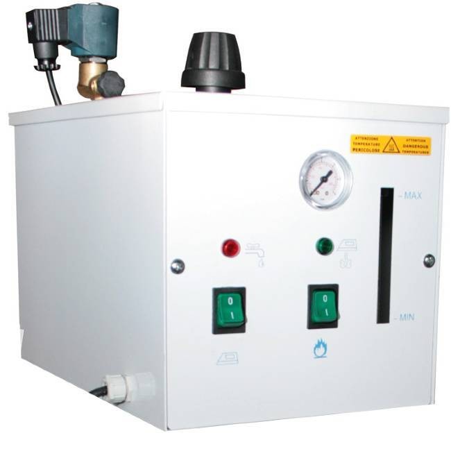 Chaudière COMEL PRATIKA (option caisson / 5 litres ou semi automatique)