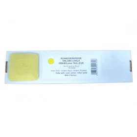 Craie tailleur jaune (boite de 25 pièces)