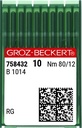 Aiguilles B1014 RG Ø80 Groz-Beckert
