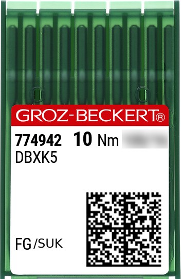 Aiguilles DBXK5 FG/SUK Groz-Beckert (x10 aiguilles)