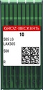 Aiguilles 505 LG R Groz-Beckert (x10 aiguilles)
