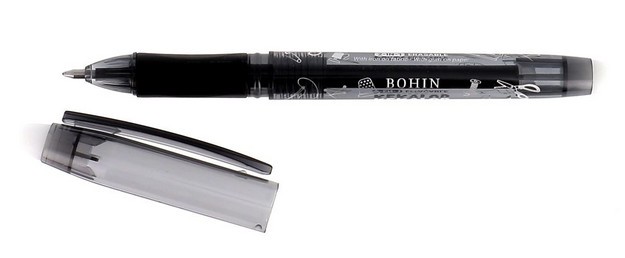 Stylo thermosensible effaçable au fer noir ou rouge BOHIN KEKALOR