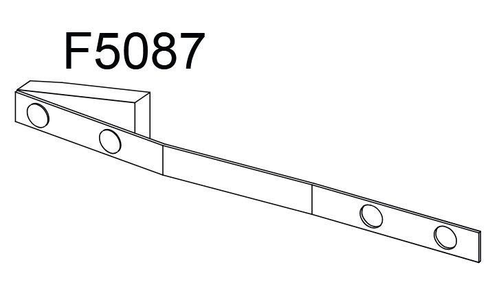 Contre lame RASOR réf F5087 FP862M et FORZA