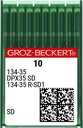 Aiguilles 134-35 SD GROZ BECKERT(x10 aiguilles)