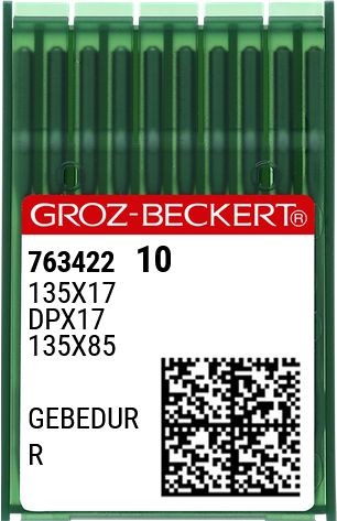 Aiguilles 135x17 R GEBEDUR Groz-Beckert (x10 aiguilles)