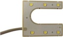 Lampe LED 220V aimantée en U