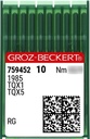 Aiguilles 1985 RG Groz-Beckert (x10 aiguilles)