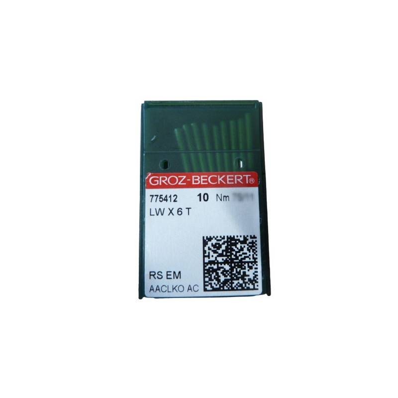 Aiguilles LWX6T Groz-Beckert (x10 aiguilles) POUR OURLEUSE BM9210