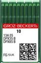 Aiguilles 134-35 FG/SUK Groz-Beckert (x10 aiguilles)