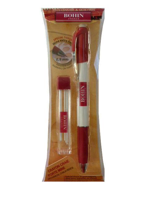 Crayon craie porte mine blanche 0.9mm extra fine