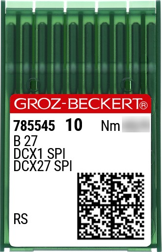 Aiguilles B27 RS/SPI Groz-Beckert (x10 aiguilles)