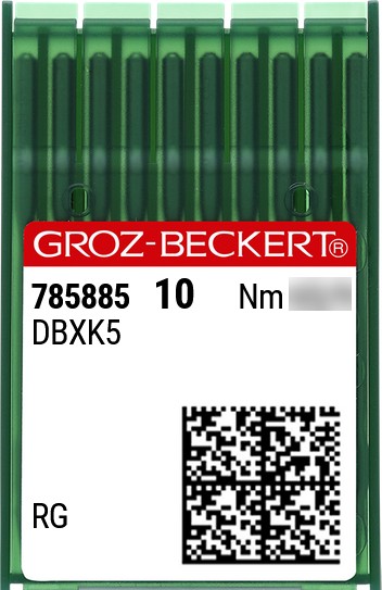 Aiguilles DBXK5 RG Groz-Beckert machine a coudre industrielle (X10 aiguilles)