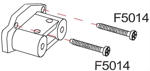 [F5014] Vis support interrupteur RASOR F5014