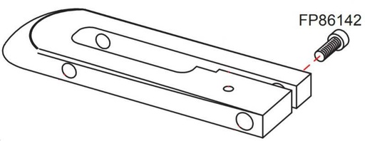 [FP86142] Vis semelle 10mm RASOR FP86142