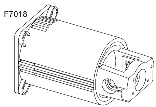 [F7018] Support moteur aimanté RASOR réf F7018