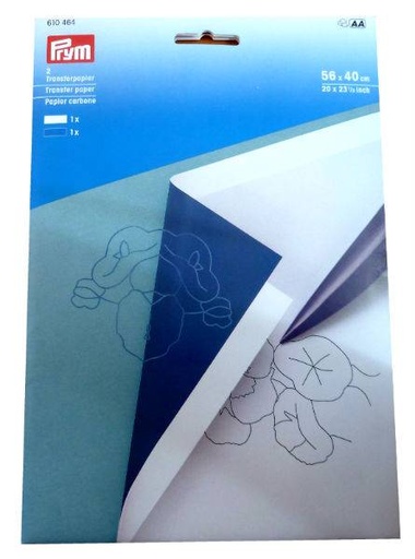 [610464] Papier carbone 2 feuilles 58 x 57cm PRYM