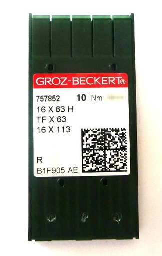 Aiguilles  16x63H / 16x113 R GROZ-BECKERT (x10 aiguilles) MACHINE MECVAL