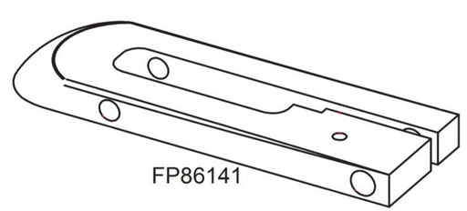 [FP86141] Plaque / Semelle pour RASOR FP861 réf FP86141