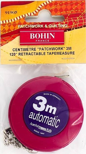 [91905] Centimètre de couturière rétractable 3M BOHIN réf 91905